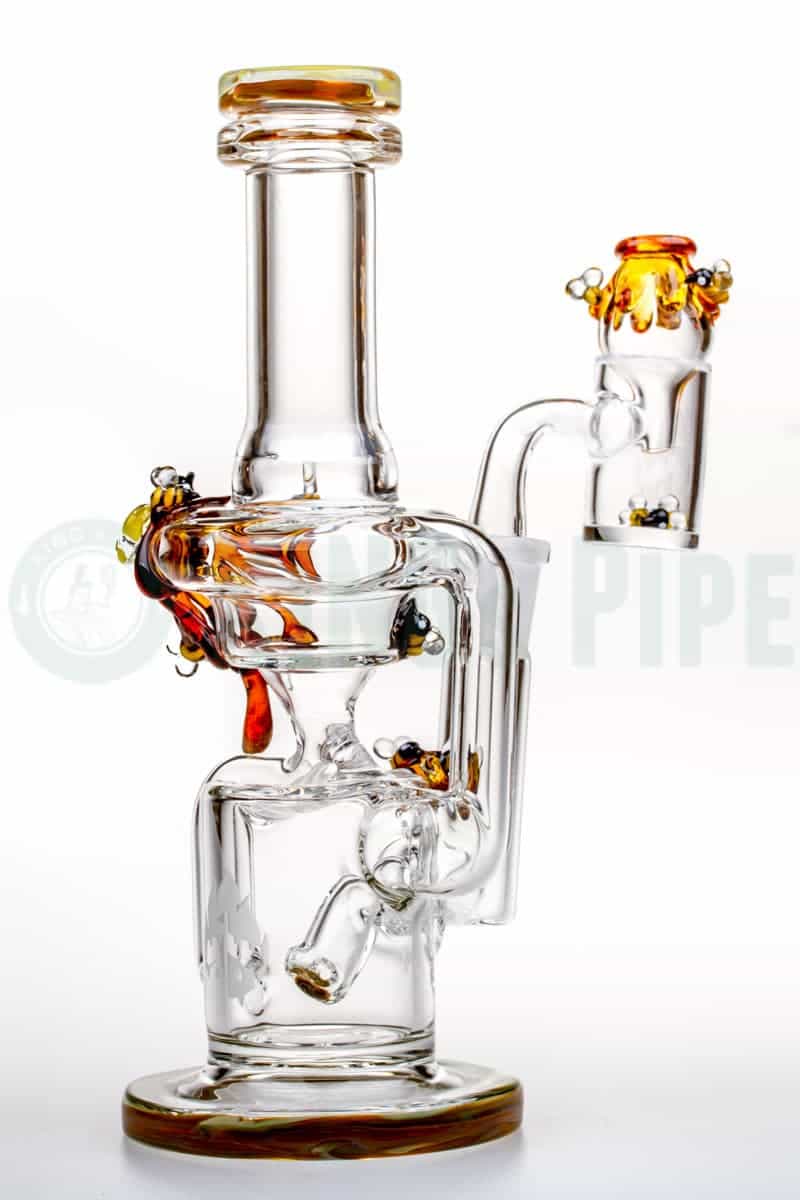 Empire Glassworks - Save the Bee Mini Recycler