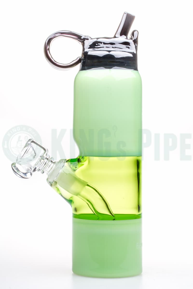 Empire Glassworks - Small Water Bottle Dab Rig Lime