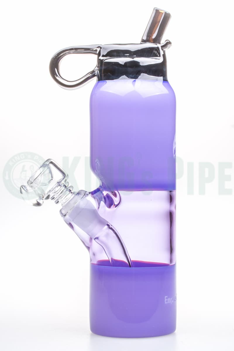 Empire Glassworks - Small Water Bottle Dab Rig Purple