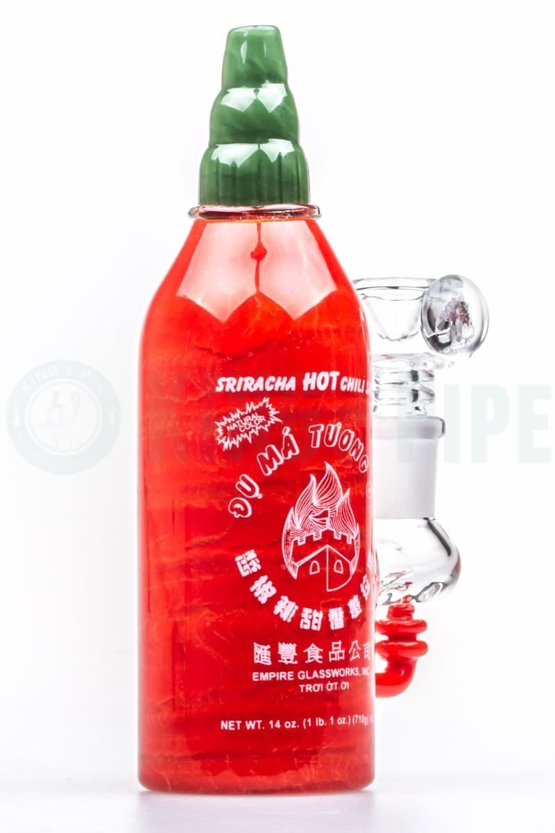 Empire Glassworks - Sriracha Bottle Dab Rig