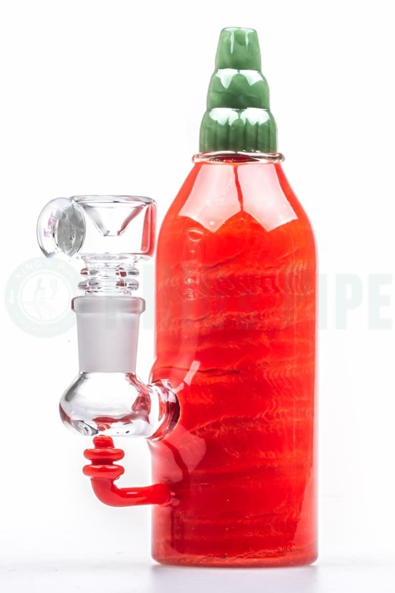 Empire Glassworks - Sriracha Bottle Dab Rig