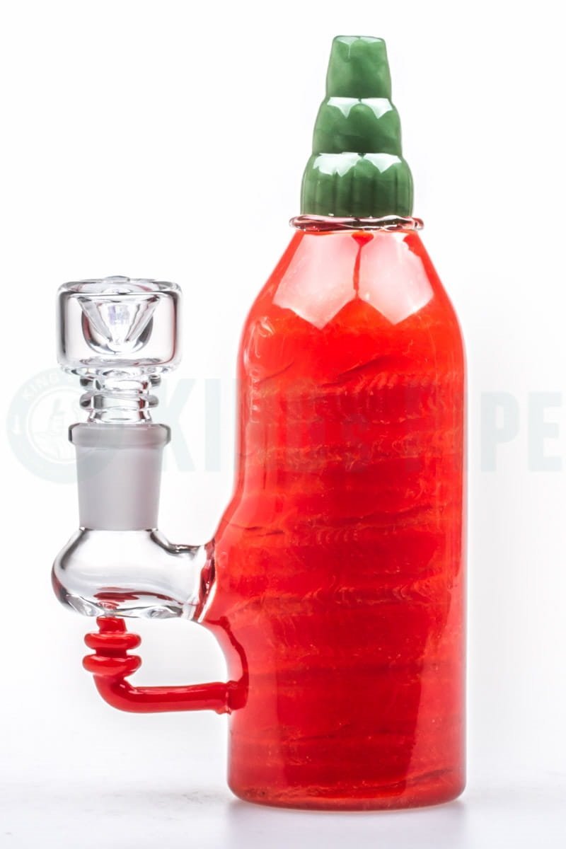 Empire Glassworks - Sriracha Bottle Dab Rig