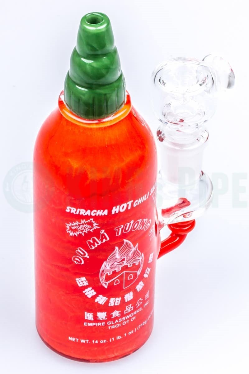 Empire Glassworks - Sriracha Bottle Dab Rig