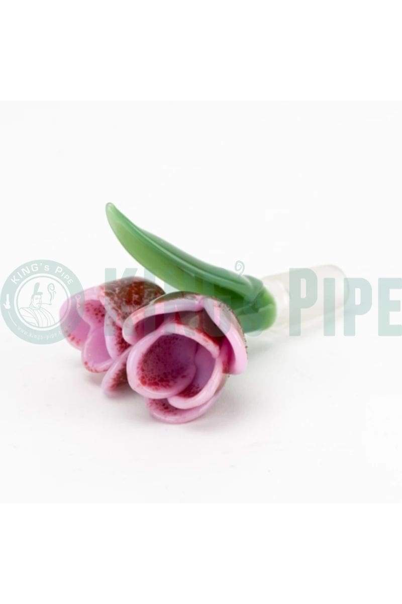 Empire Glassworks - Strawberry Cream Tulip Slide Bowl