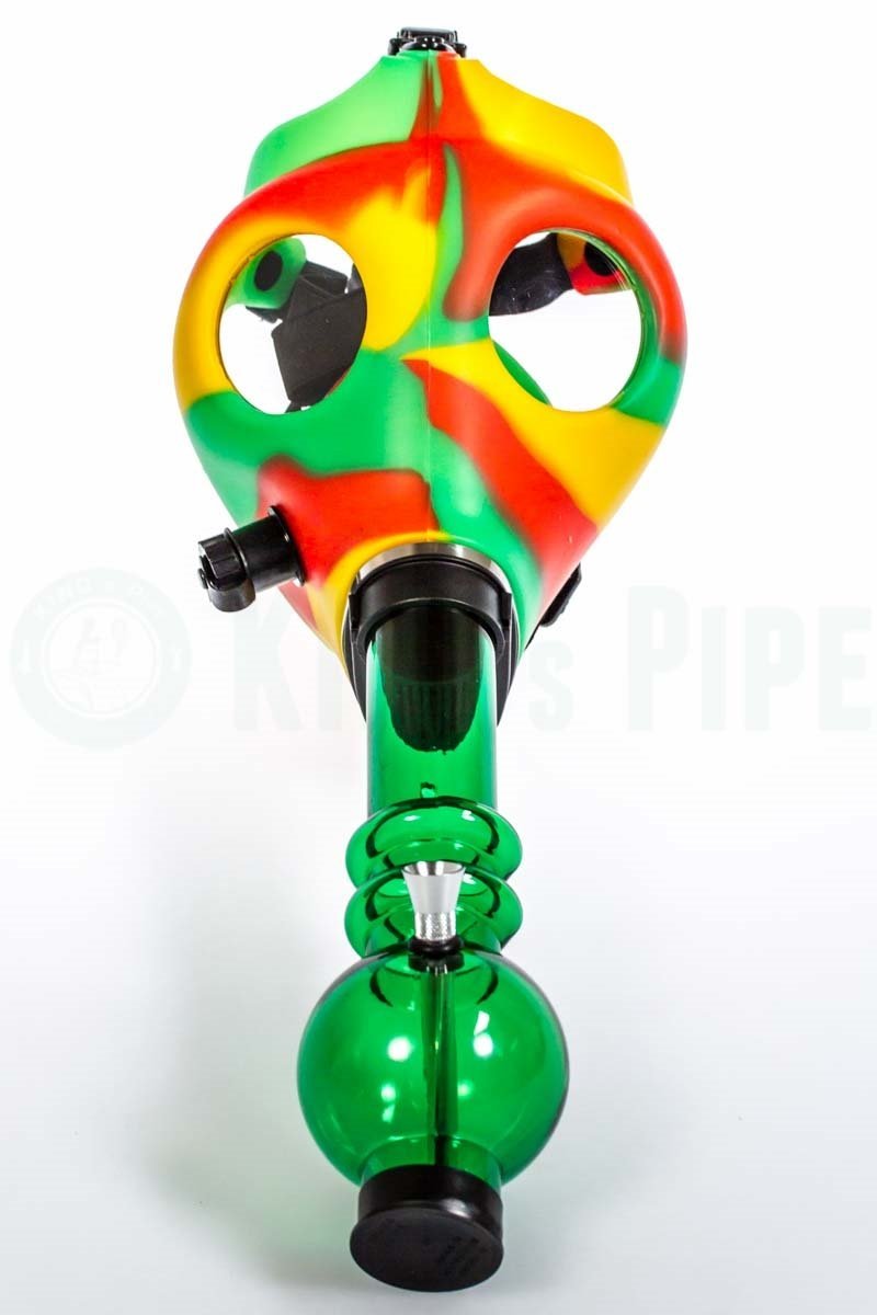 Gas Mask Bong Rasta