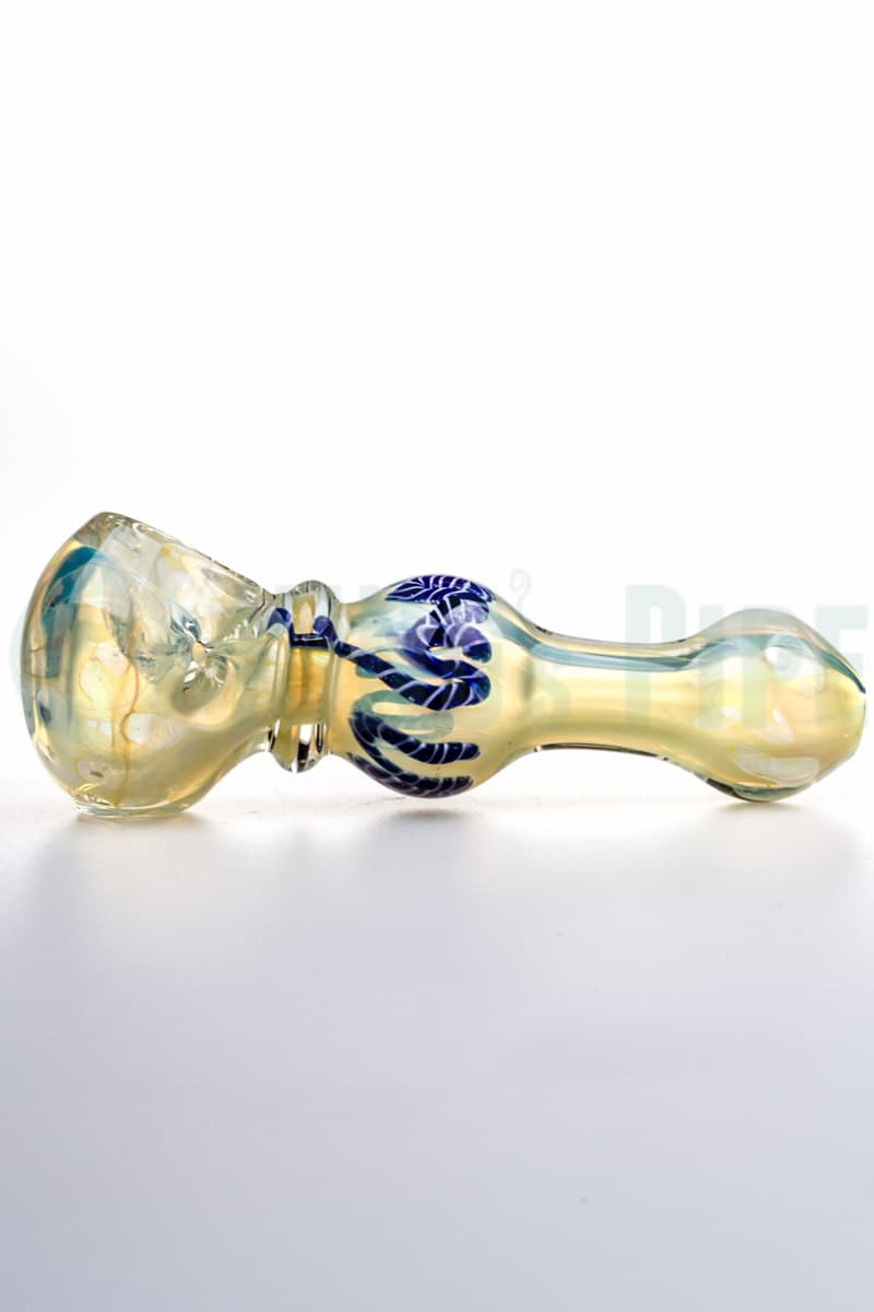 Gold Sky Glass Hand Pipe