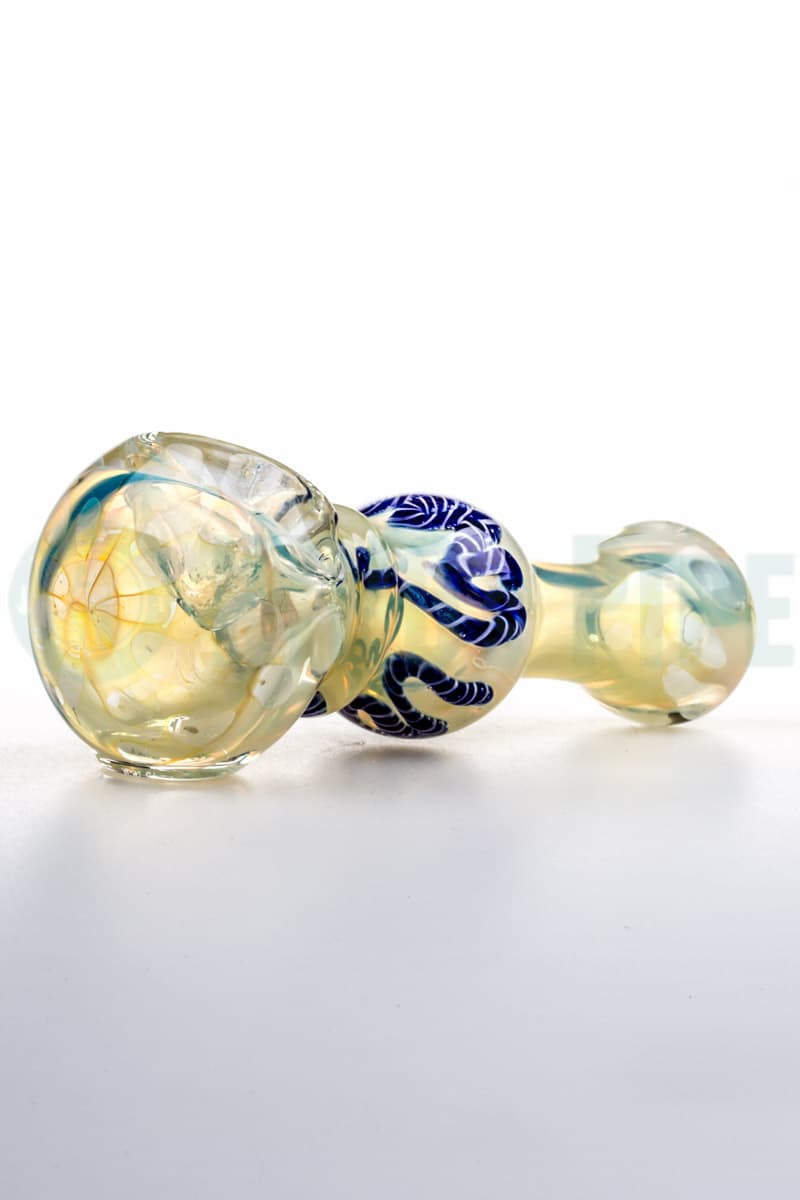 Gold Sky Glass Hand Pipe