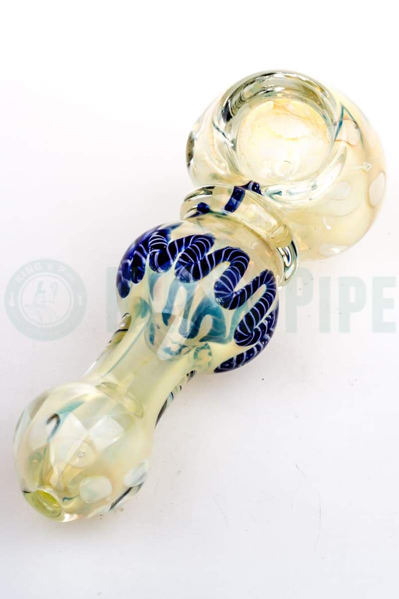 Gold Sky Glass Hand Pipe