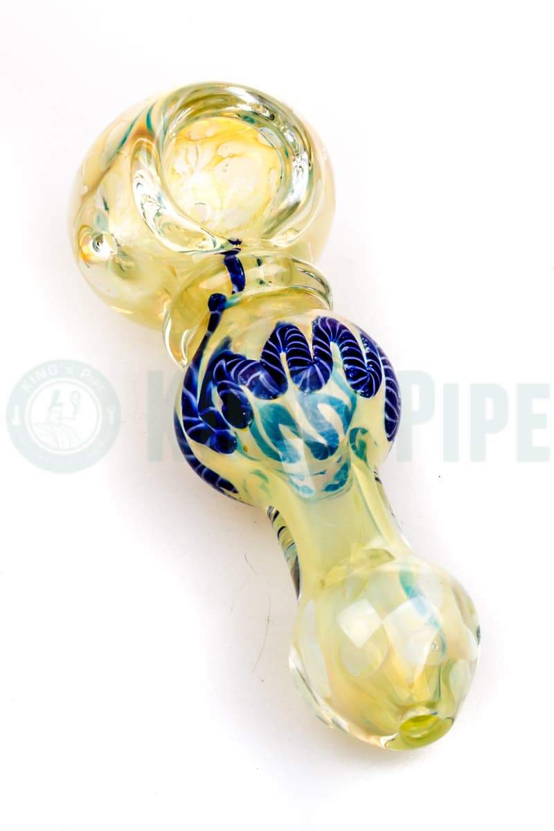 Gold Sky Glass Hand Pipe