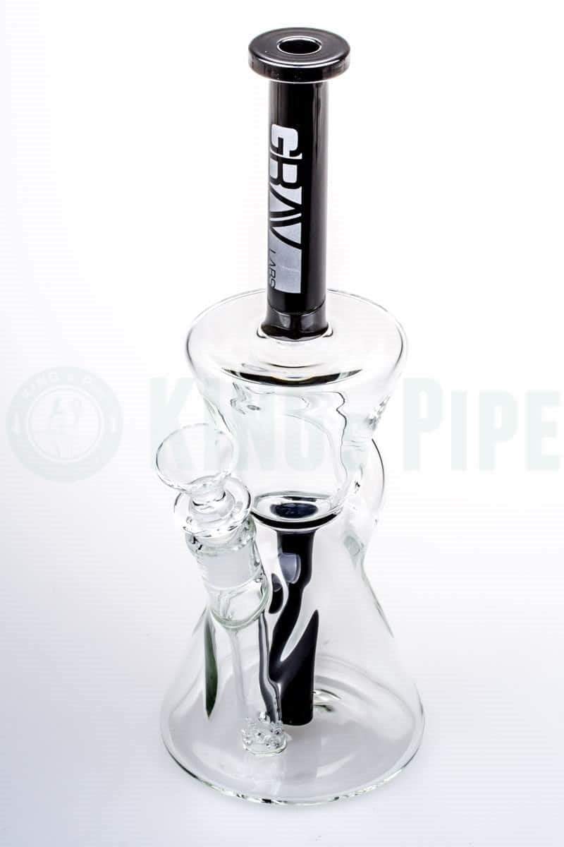 Grav Labs - 10&#39;&#39; Hourglass Recycler - Black Accent