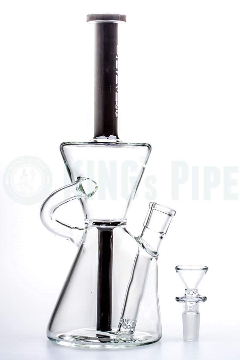 Grav Labs - 10&#39;&#39; Hourglass Recycler - Black Accent