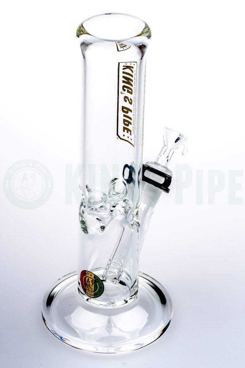 KING&#39;s Pipe Glass - 10&#39;&#39; Glass on Glass Straight Bong