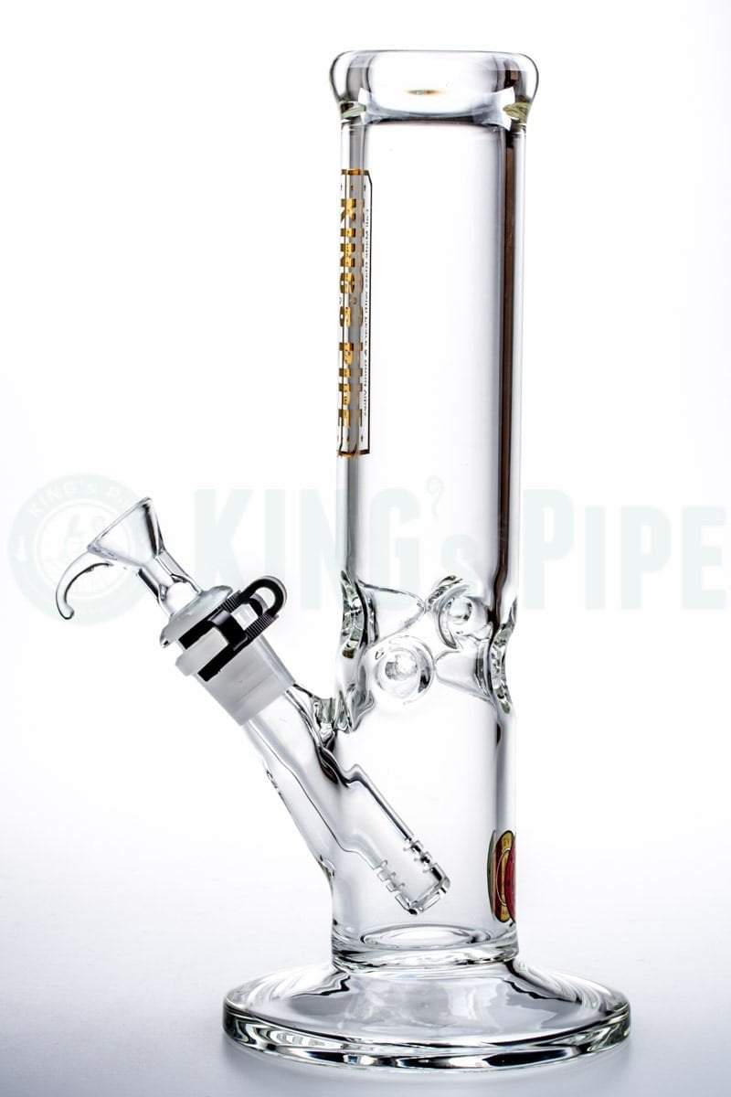 KING&#39;s Pipe Glass - 10&#39;&#39; Glass on Glass Straight Bong