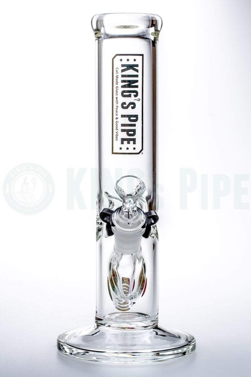 KING&#39;s Pipe Glass - 10&#39;&#39; Glass on Glass Straight Bong