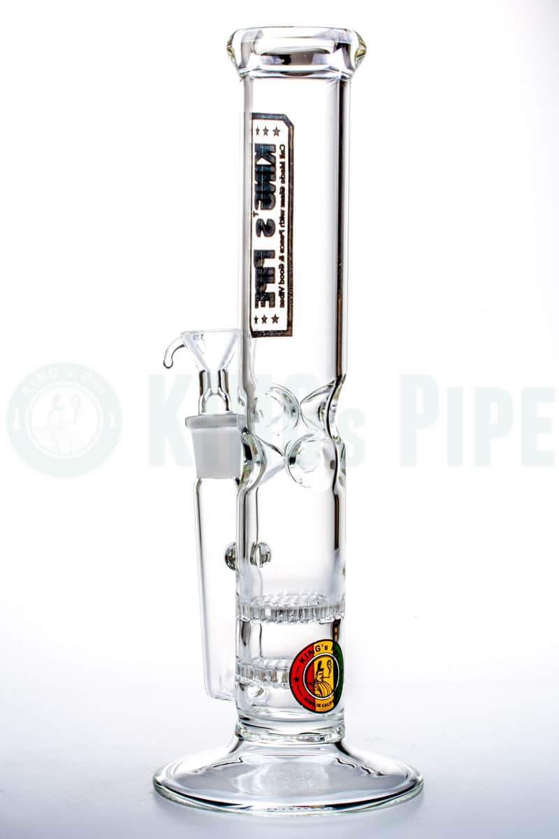 KING&#39;s Pipe Glass - 11&#39;&#39; Double Honeycomb Skinny Bong