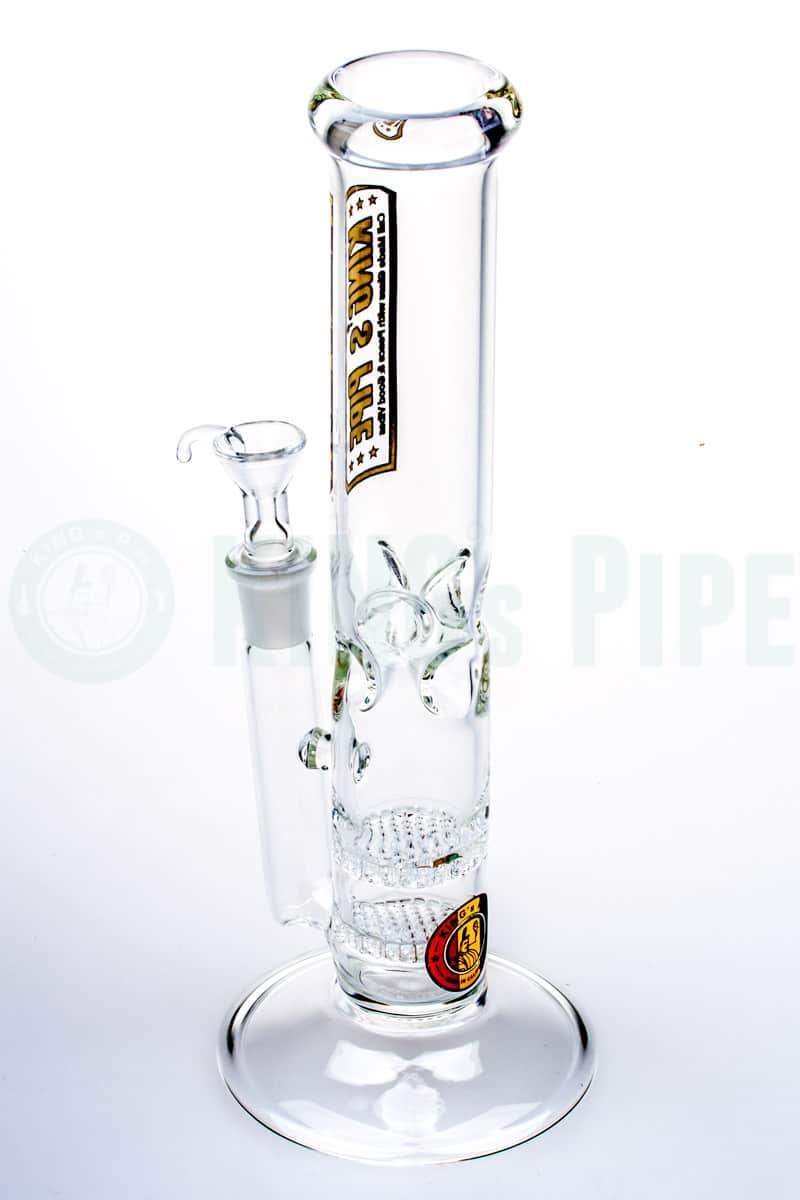 KING&#39;s Pipe Glass - 11&#39;&#39; Double Honeycomb Skinny Bong