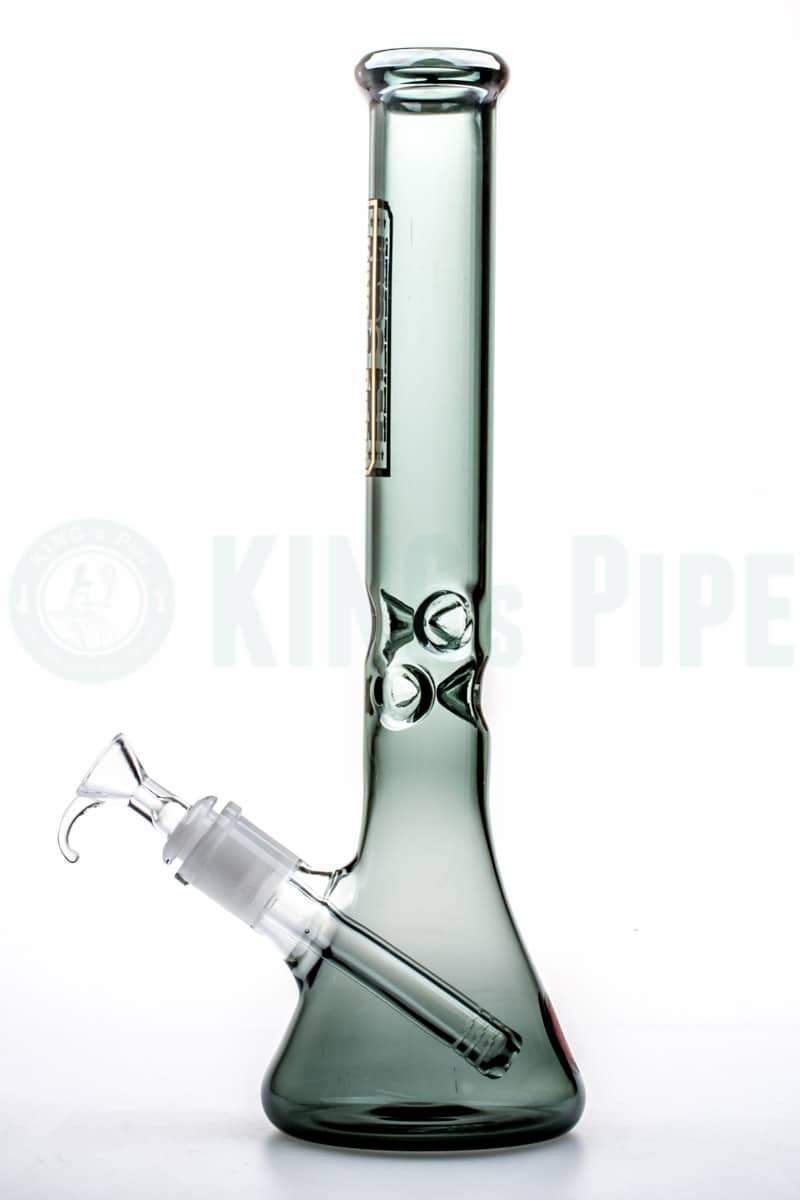 KING&#39;s Pipe Glass - 12&#39;&#39; Charcoal Skinny Beaker Bong