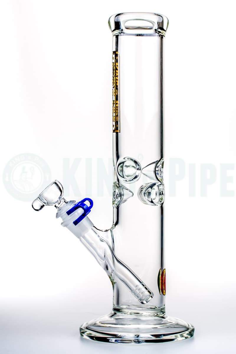 KING&#39;s Pipe Glass - 12&#39;&#39; Glass on Glass Straight Tube Bong