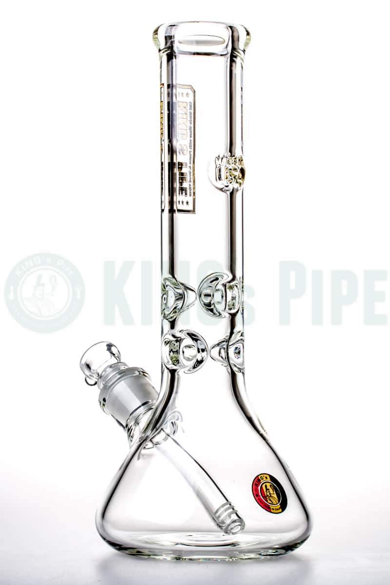 KING&#39;s Pipe Glass - 12 Inch 9mm Thick Beaker Bong