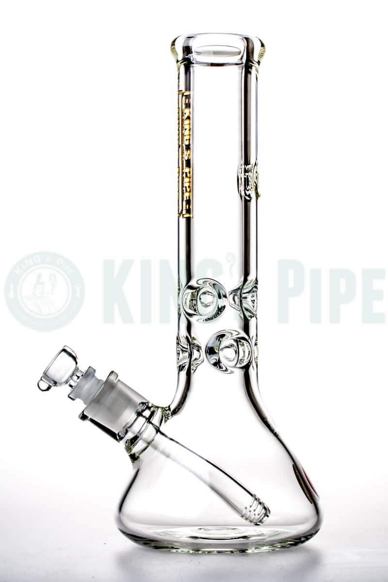 KING&#39;s Pipe Glass - 12 Inch 9mm Thick Beaker Bong