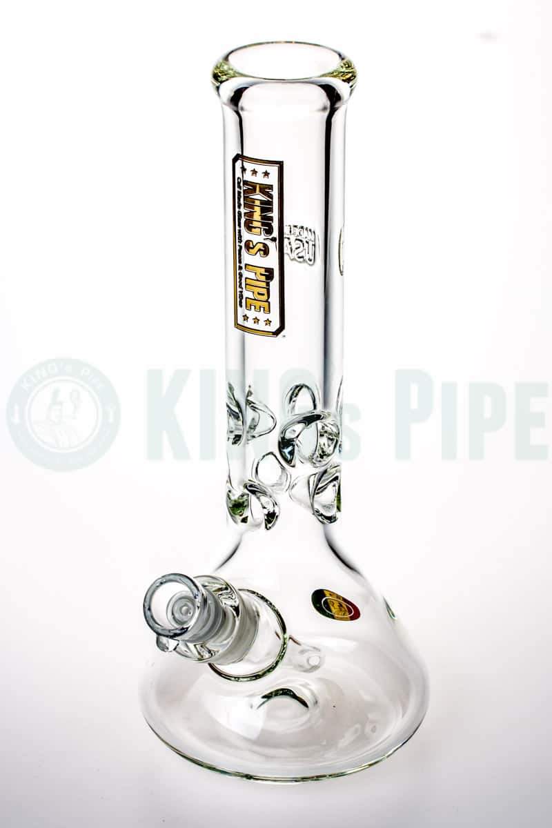 KING&#39;s Pipe Glass - 12 Inch 9mm Thick Beaker Bong