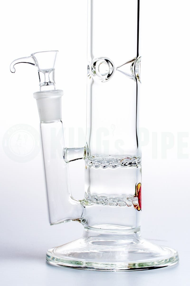 KING&#39;s Pipe Glass - 16&#39;&#39; Double Waffle Straight Bong