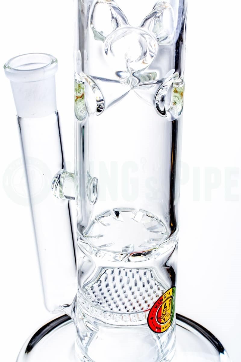 KING&#39;s Pipe Glass - 16&#39;&#39; Honeycomb to Tornado Straight Bong