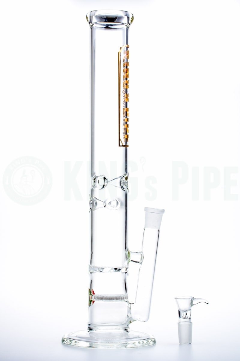 KING&#39;s Pipe Glass - 16&#39;&#39; Honeycomb to Tornado Straight Bong