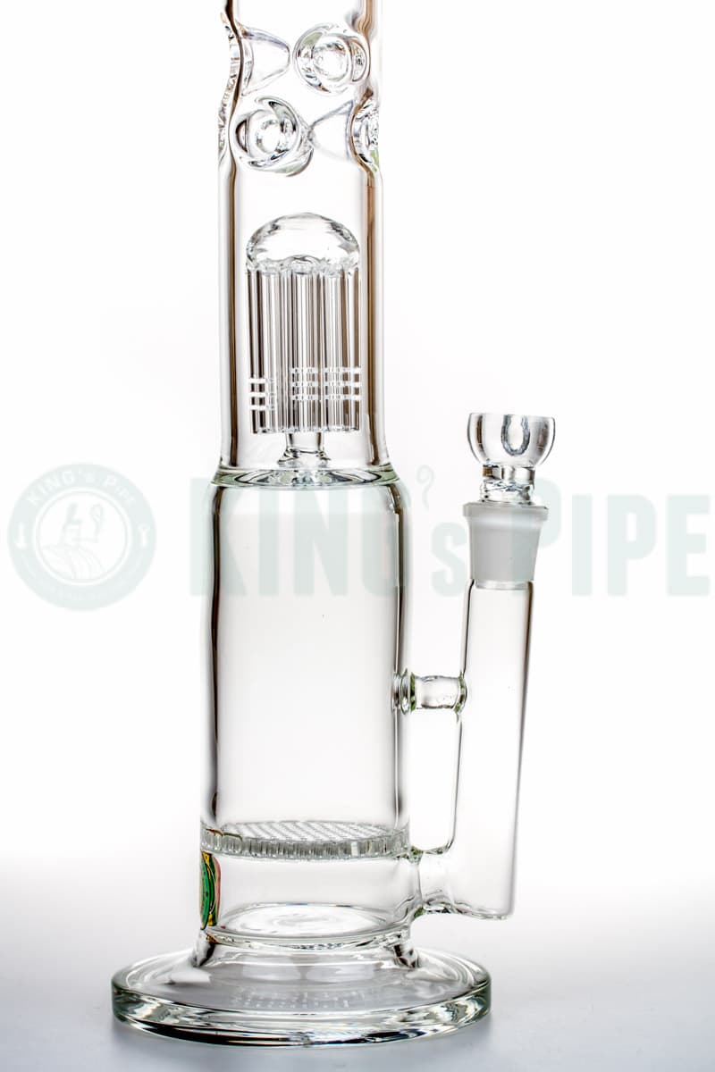 KING&#39;s Pipe Glass - 16&quot; Honeycomb to Tree Perc Water Bong