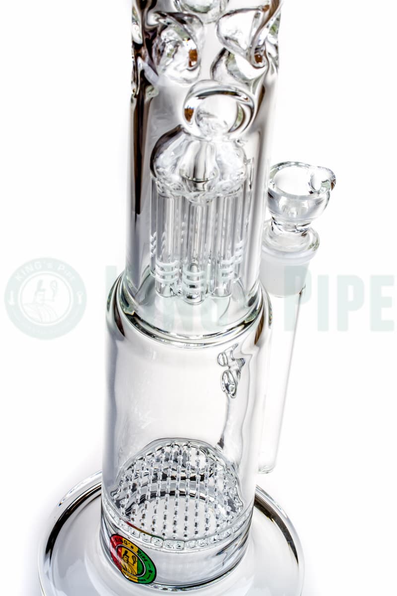 KING&#39;s Pipe Glass - 16&quot; Honeycomb to Tree Perc Water Bong