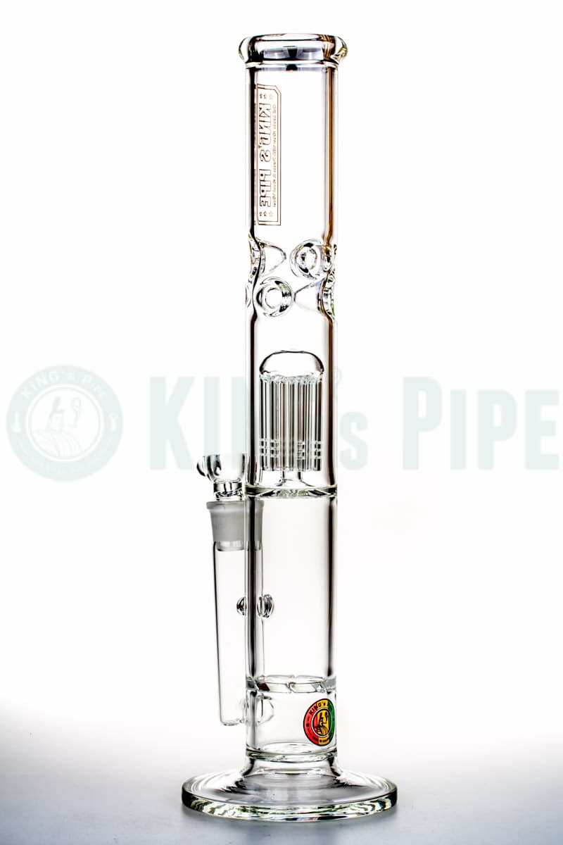 KING's Pipe Glass - 16 inch Tornado to Tree Perc Bong