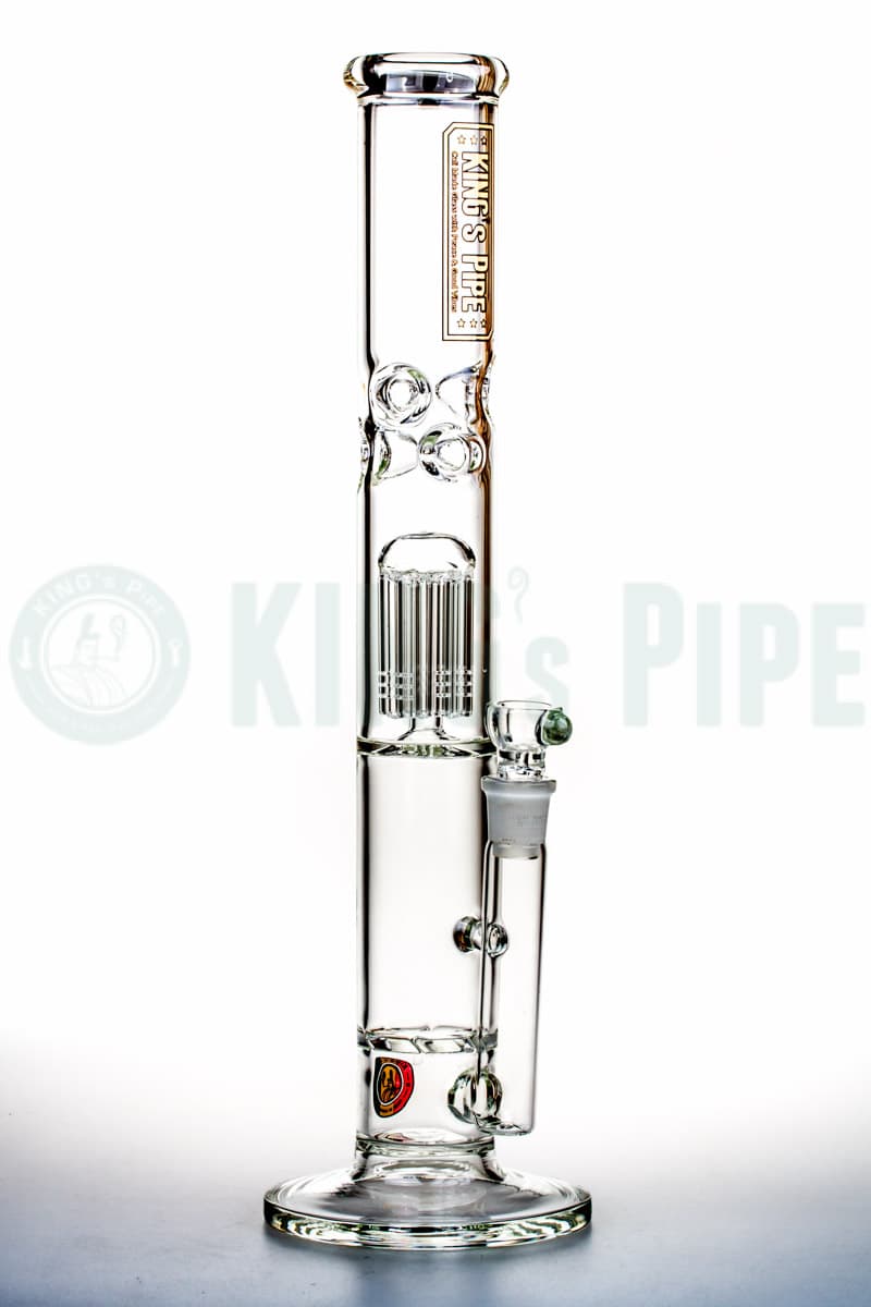 KING's Pipe Glass - 16 inch Tornado to Tree Perc Bong