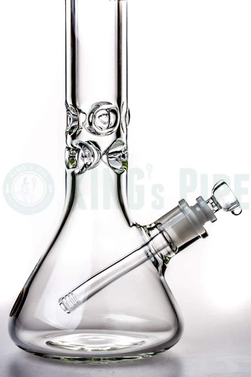 KING&#39;s Pipe Glass - 18 inch 9mm Thick Glass Beaker Bong