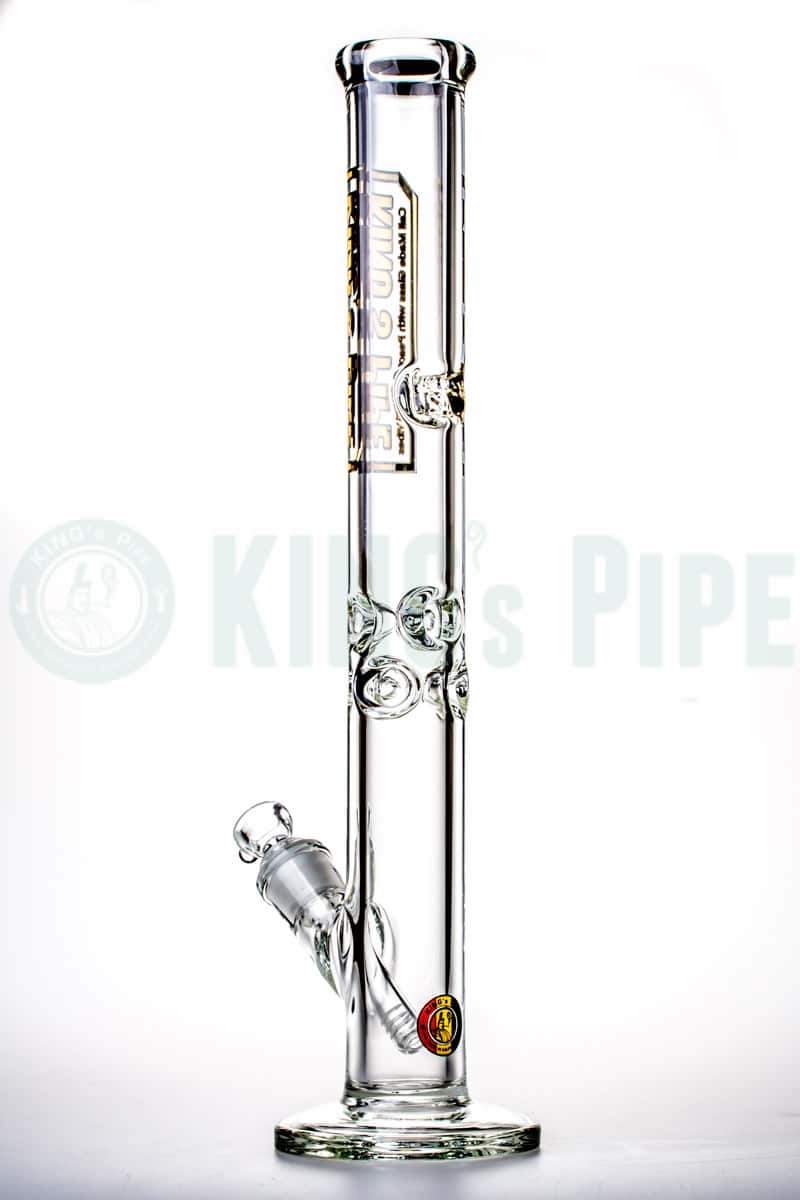 KING&#39;s Pipe Glass - 18 Inch 9mm Thick Straight Tube Water Bong