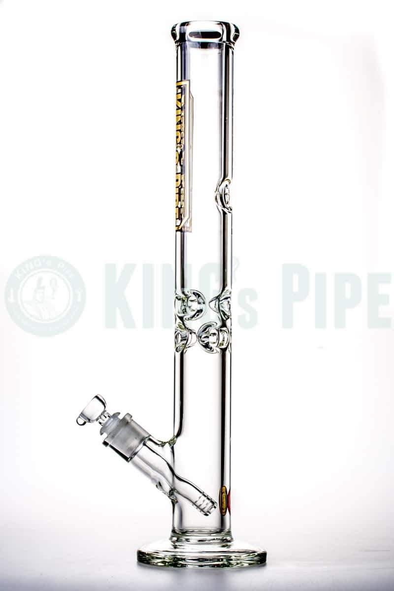 KING&#39;s Pipe Glass - 18 Inch 9mm Thick Straight Tube Water Bong