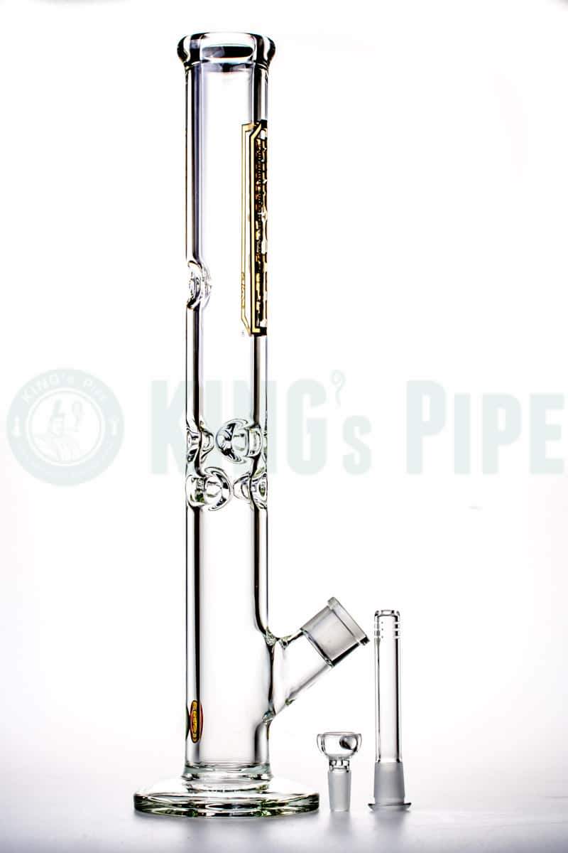 KING&#39;s Pipe Glass - 18 Inch 9mm Thick Straight Tube Water Bong