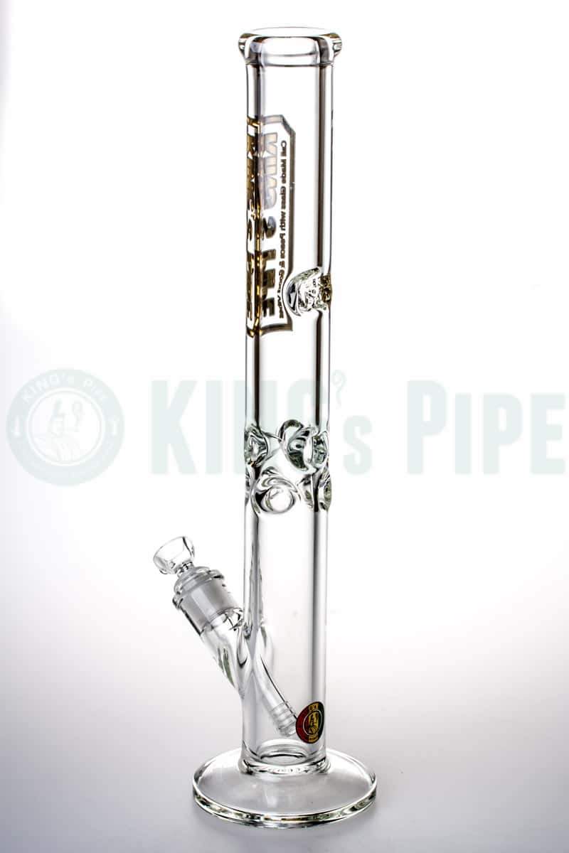 KING&#39;s Pipe Glass - 18 Inch 9mm Thick Straight Tube Water Bong