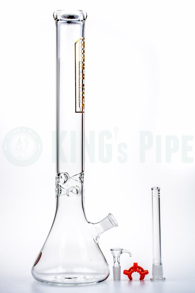 KING&#39;s Pipe Glass - 18 inch Beaker Bong