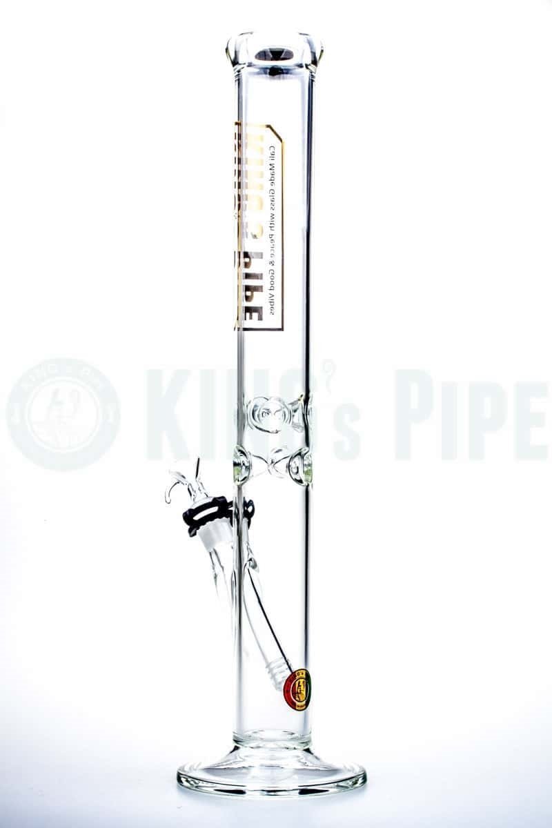 KING&#39;s Pipe Glass - 18 Inch Straight Tube Water Bong