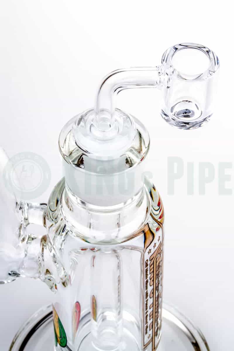 KING&#39;s Pipe Glass - 9mm Bubbler Dab Rig