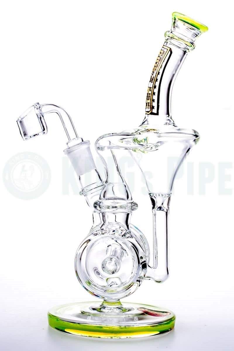 KING&#39;s Pipe Glass - Barrel Recycler Rig