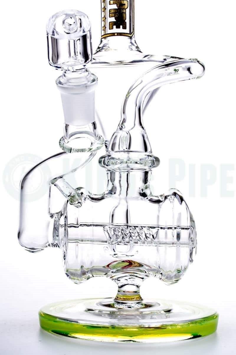 KING&#39;s Pipe Glass - Barrel Recycler Rig