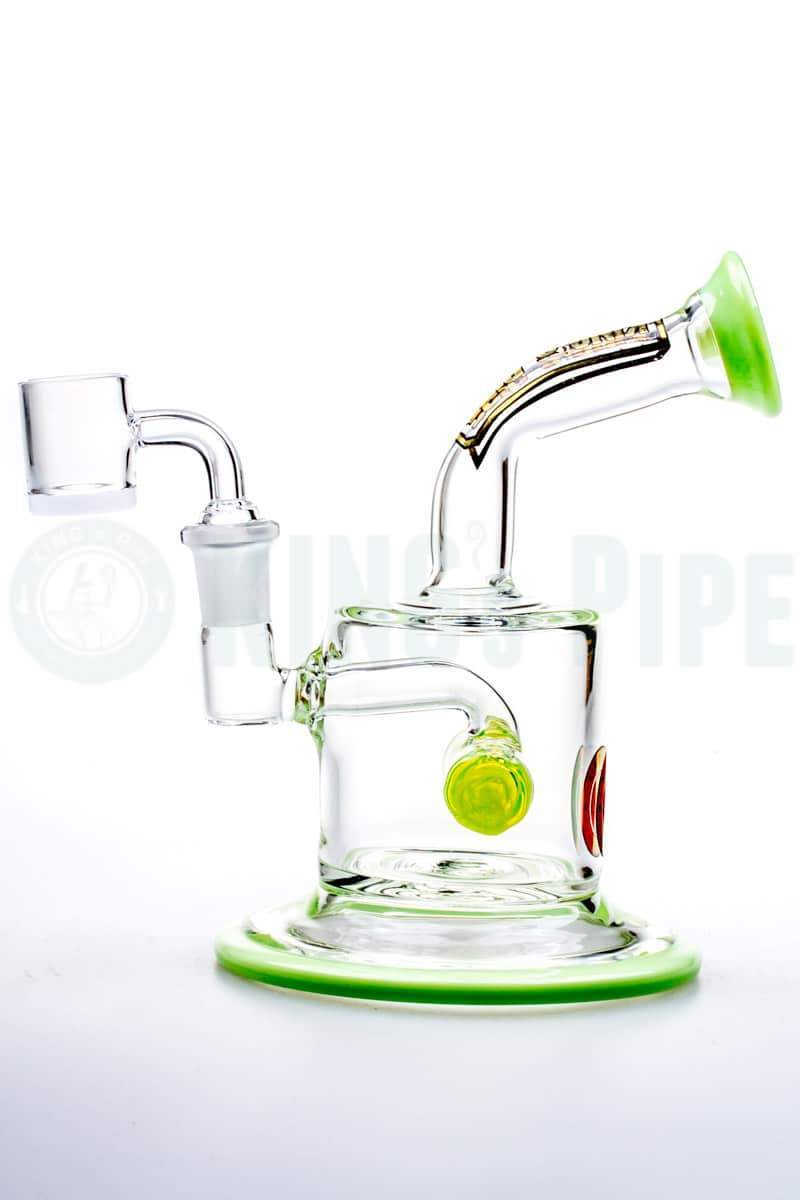 KING&#39;s Pipe Glass - Crossbar Inline Perc Dab Rig