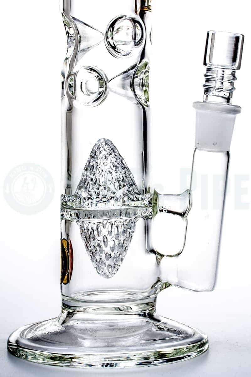 KING&#39;s Pipe Glass - Honeyglobe Perc Bong