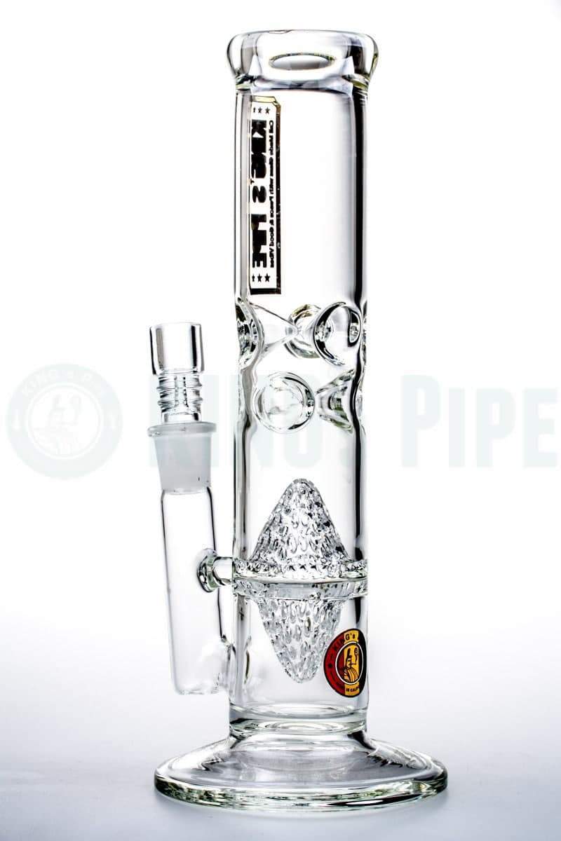 KING&#39;s Pipe Glass - Honeyglobe Perc Bong