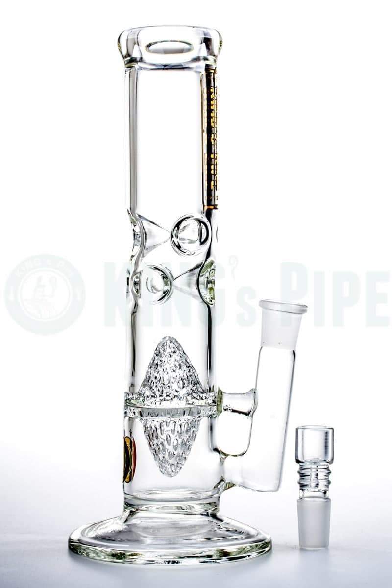 KING&#39;s Pipe Glass - Honeyglobe Perc Bong