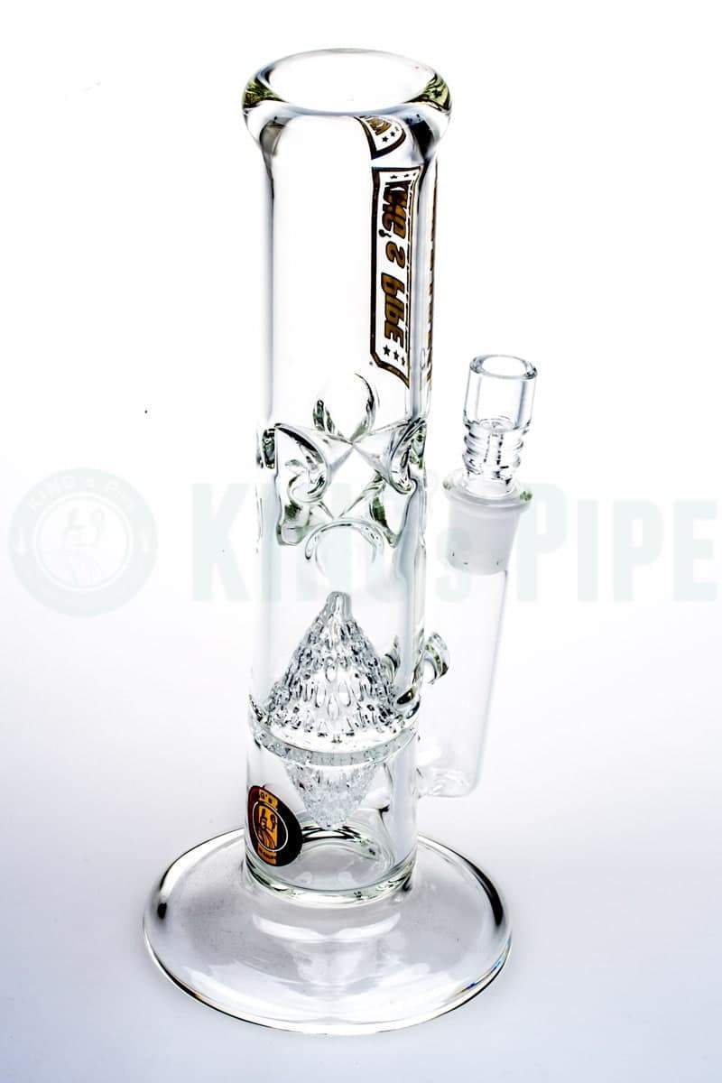 KING&#39;s Pipe Glass - Honeyglobe Perc Bong