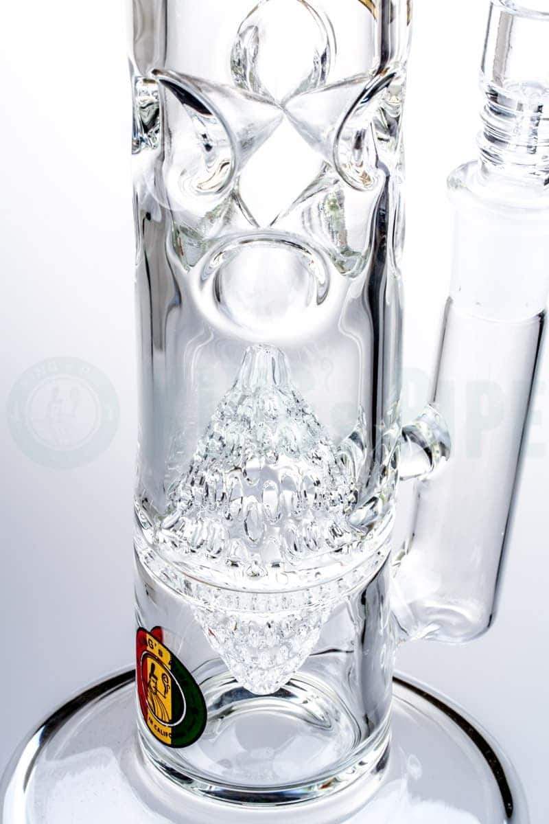 KING&#39;s Pipe Glass - Honeyglobe Perc Bong