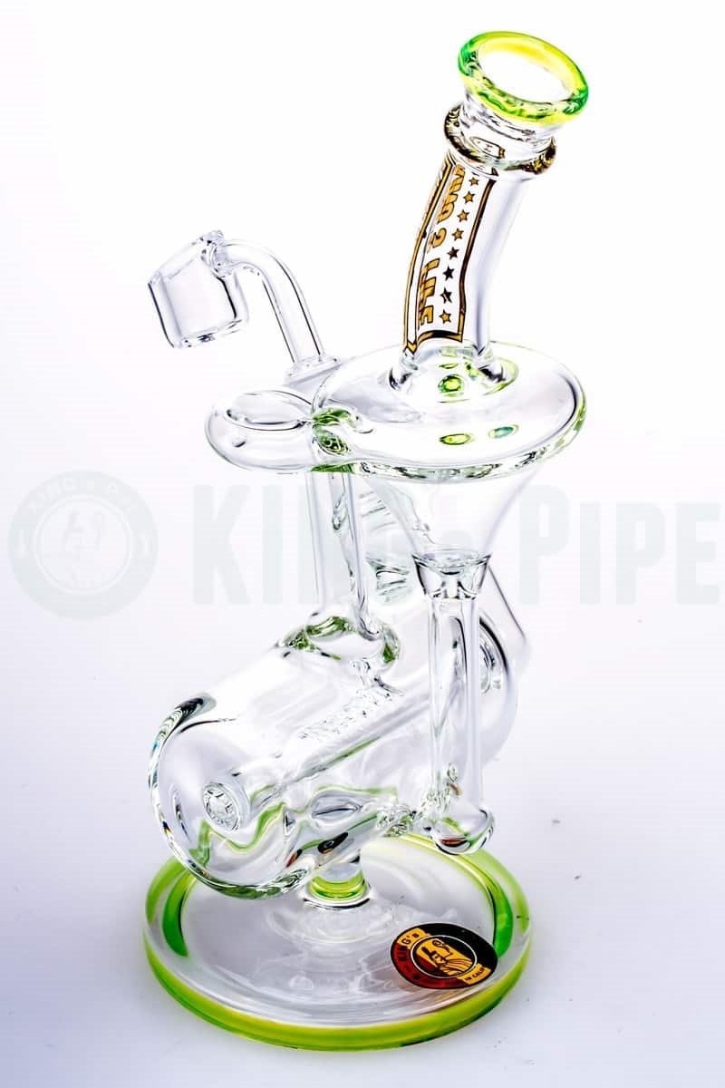 KING&#39;s Pipe Glass - Inline Perc Recycler