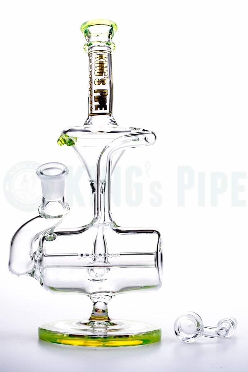 KING&#39;s Pipe Glass - Inline Perc Recycler